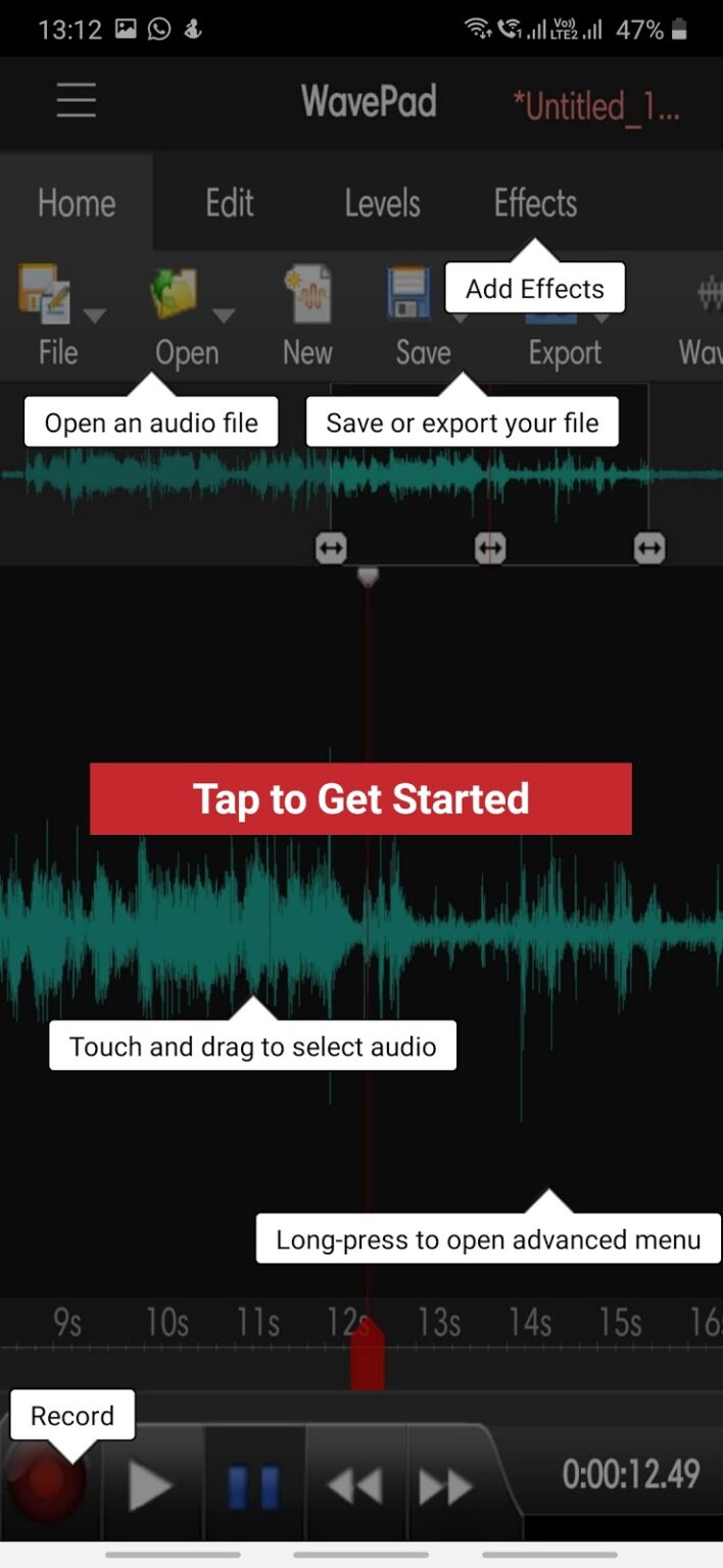 best free audio editor for android